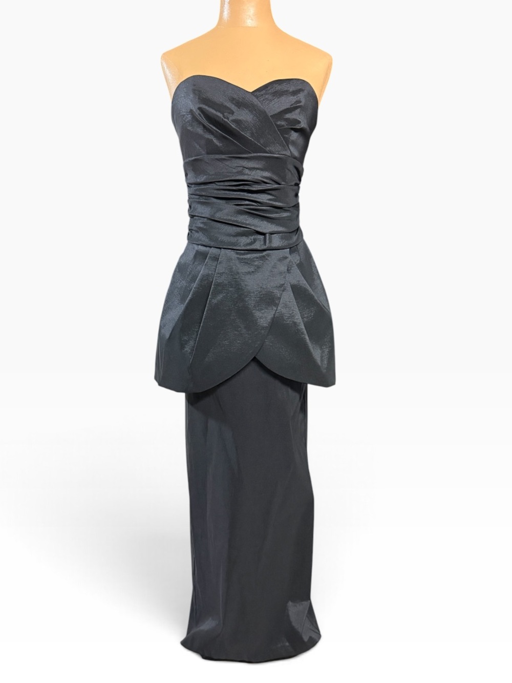 Jessica McClintock, Vintage Strapless Maxi Gown